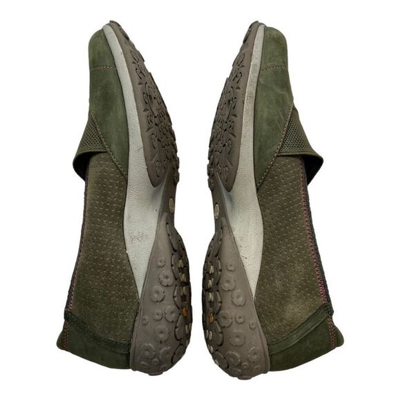 Timberland Womens Slip On Elastic Strap Mary Jane Sneaker Shoes Green Size 8.5M - Picture 4 of 8